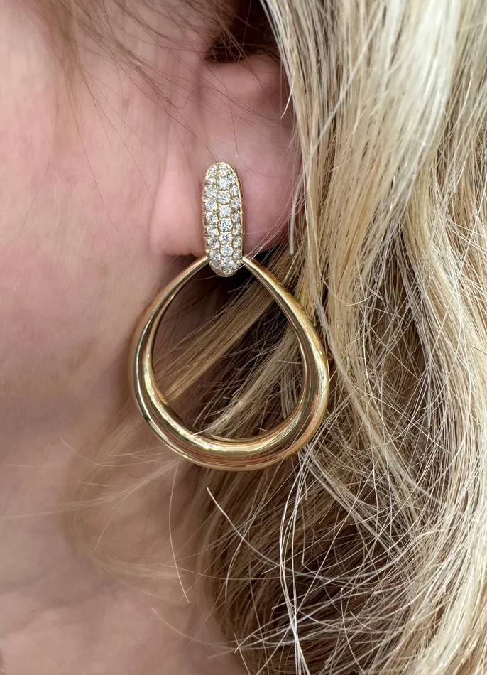 YaninaCo Jewelry Door Knocker Earrings Earrings